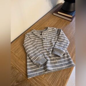 Janie and Jack Long Sleeve Striped Boys Tee